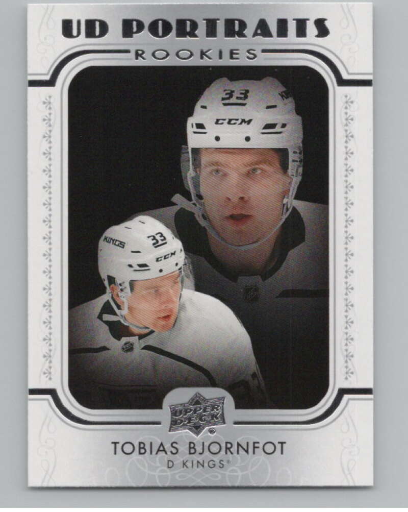 2019-20 Upper Deck Portraits #P-65 Tobias Bjornfot  Los Angeles Kings  V102242 Image 1