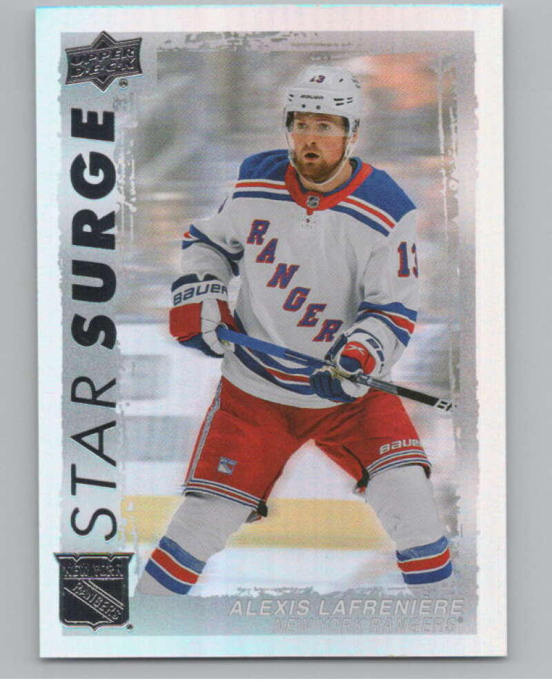 2023-24 Upper Deck Star Surge #SS-3 Alexis Lafreniere  New York Rangers  V102247 Image 1