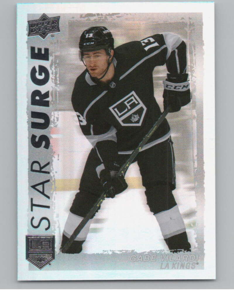 2023-24 Upper Deck Star Surge #SS-14 Gabe Vilardi  Los Angeles Kings  V102248 Image 1