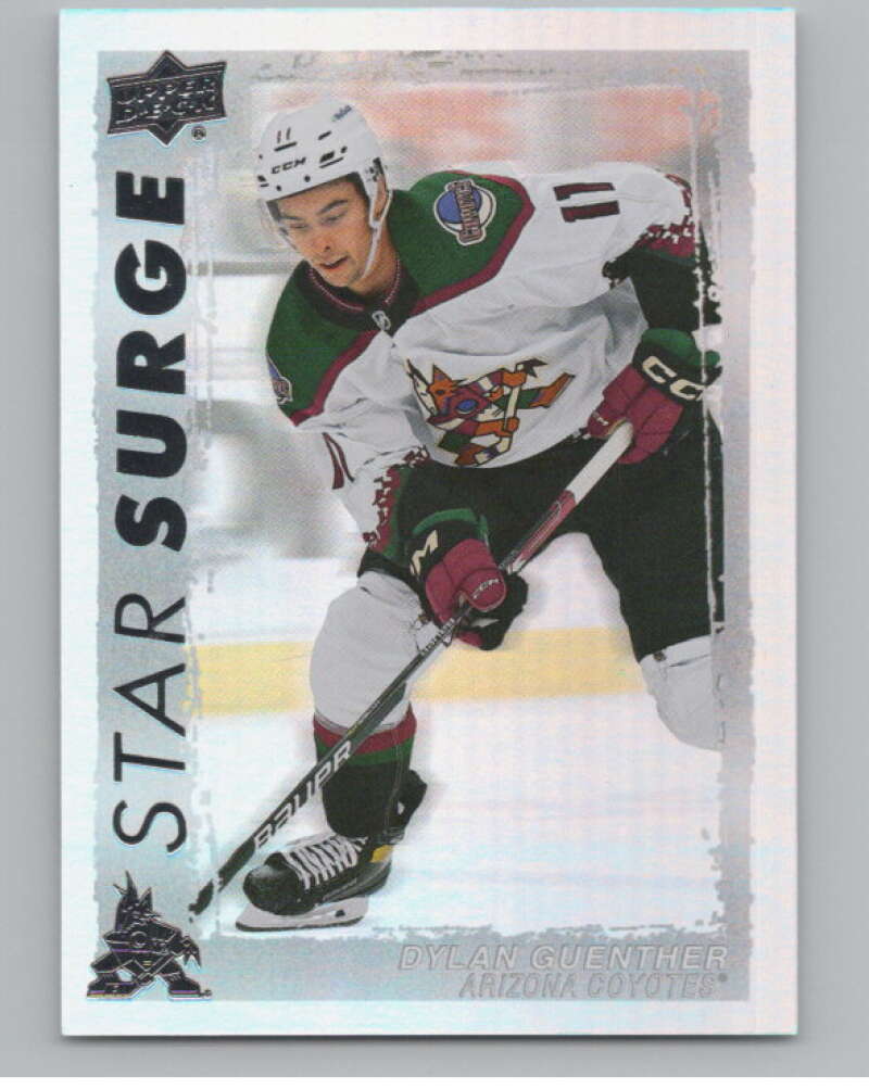 2023-24 Upper Deck Star Surge #SS-28 Dylan Guenther  Arizona Coyotes  V102253 Image 1