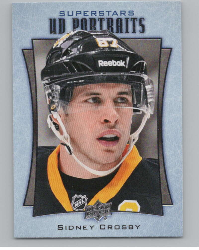 2016-17 Upper Deck UD Portraits #P-49 Sidney Crosby Superstars Penguins  V102255 Image 1