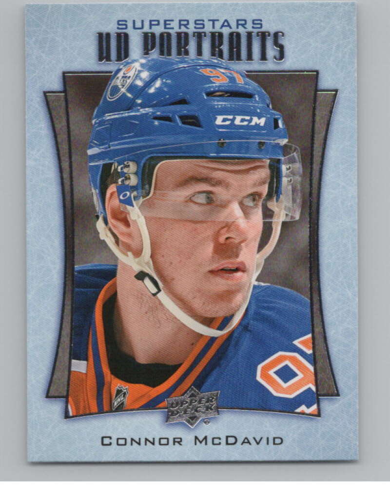 2016-17 Upper Deck UD Portraits #P-53 Connor McDavid Superstars Oilers  V102256 Image 1