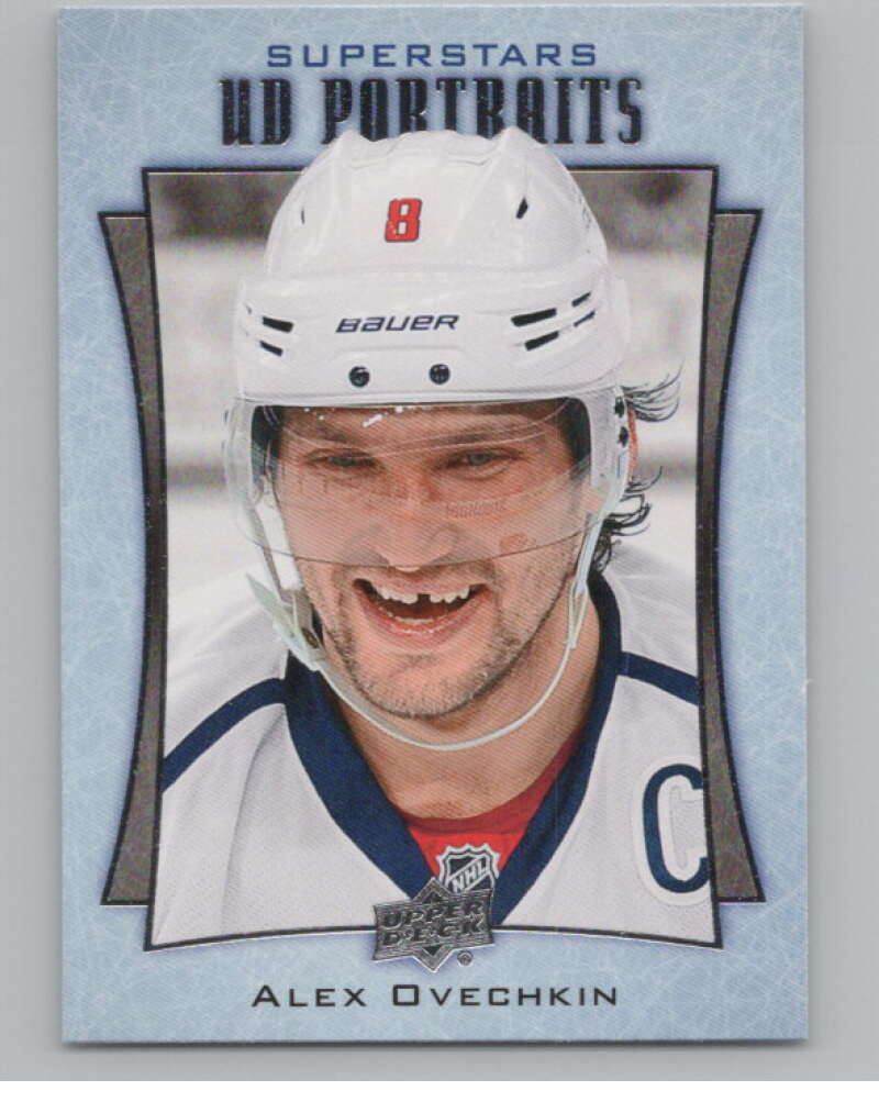 2016-17 Upper Deck UD Portraits #P-54 Alexander Ovechkin Superstars  V102257 Image 1