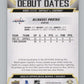 2022-23 Upper Deck Debut Dates #DD-6 Aliaksei Protas RC Rookie  V102264 Image 2