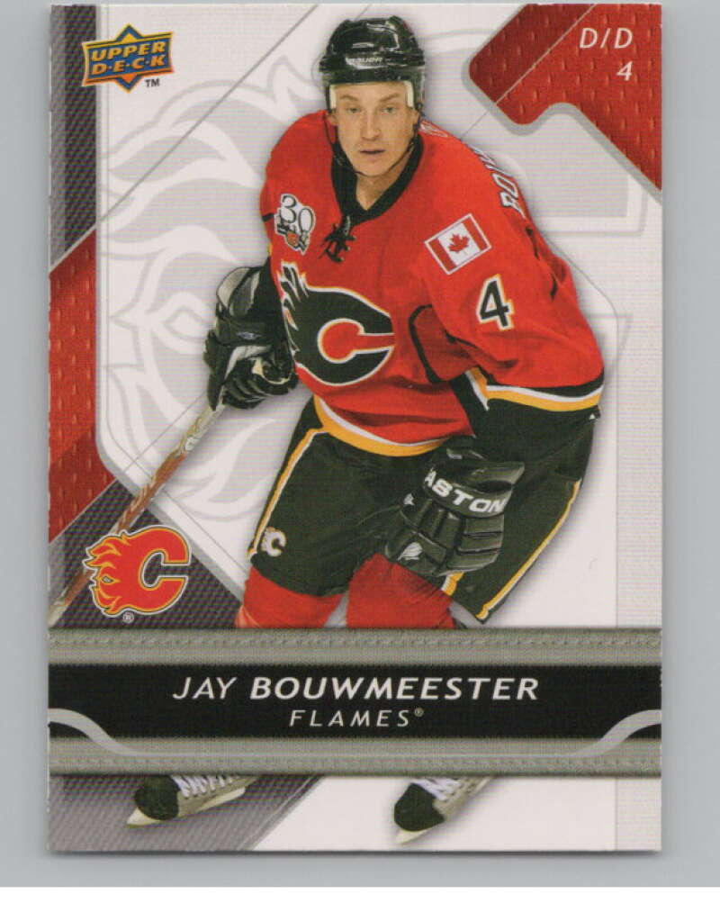 2009-10 Upper Deck Sunkist #10 Jay Bouwmeester  Calgary Flames  V102276 Image 1