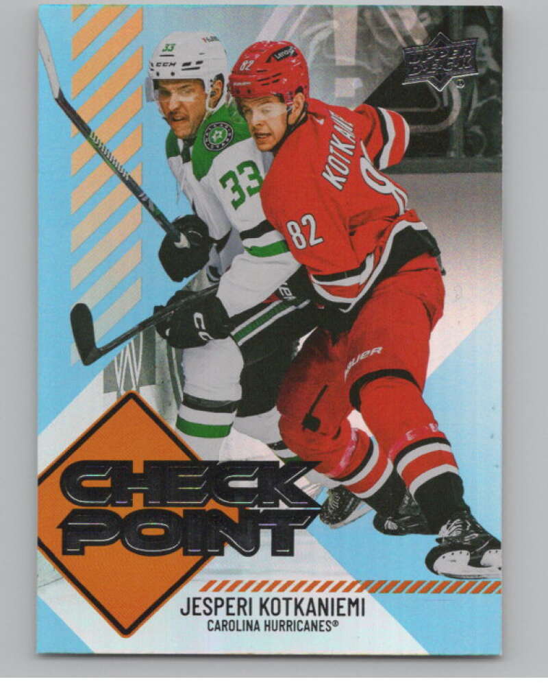 2024-25 Upper Deck Checkpoint #CP-2 Jesperi Kotkaniemi Hurricanes  V102278 Image 1