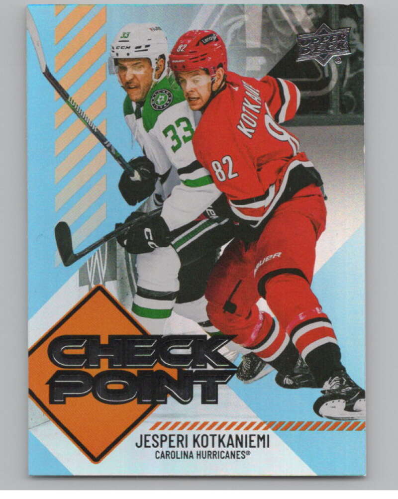 2024-25 Upper Deck Checkpoint #CP-2 Jesperi Kotkaniemi Hurricanes  V102279 Image 1