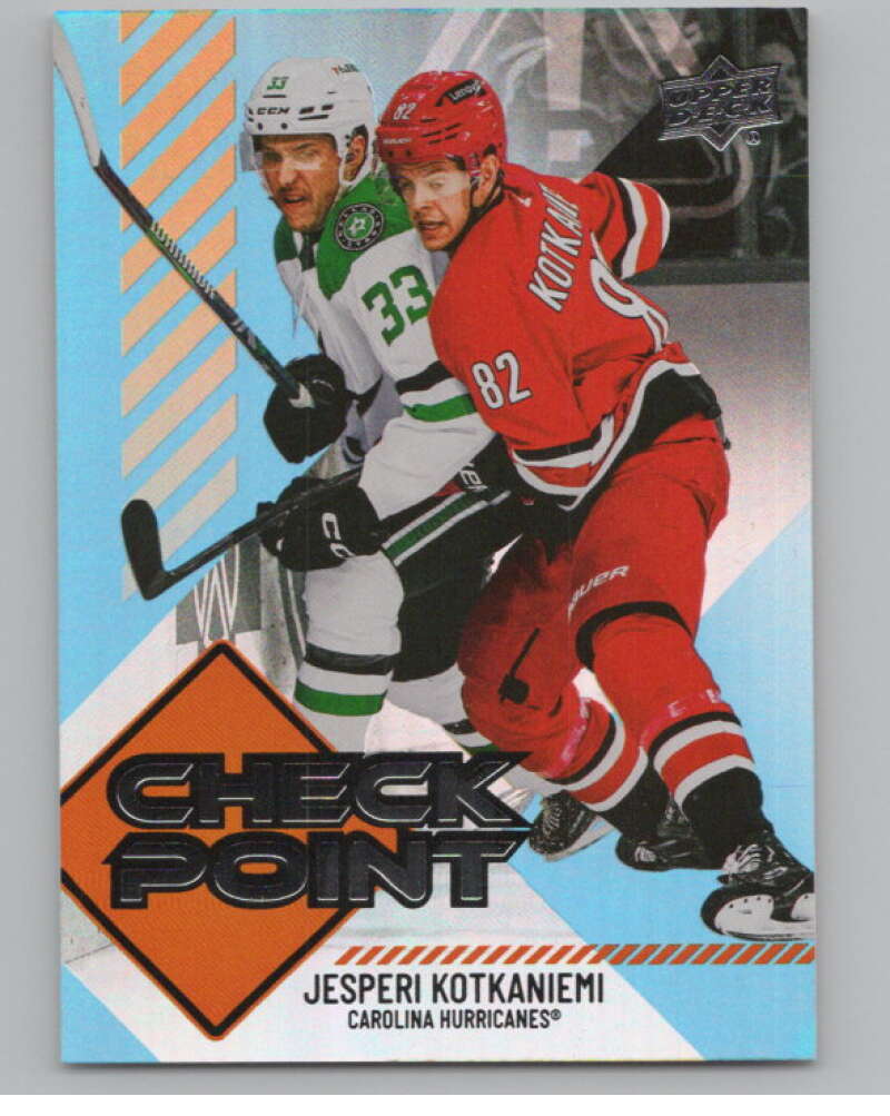 2024-25 Upper Deck Checkpoint #CP-2 Jesperi Kotkaniemi Hurricanes  V102280 Image 1