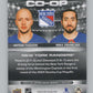 2024-25 Upper Deck Gaming Co-Op #CGO-13 Artemi Panarin/Mika Zibanejad  V102311 Image 2