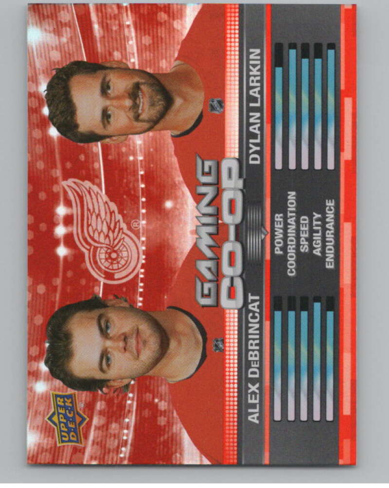 2024-25 Upper Deck Gaming Co-Op #CGO-14 Alex DeBrincat/Dylan Larkin  V102313 Image 1