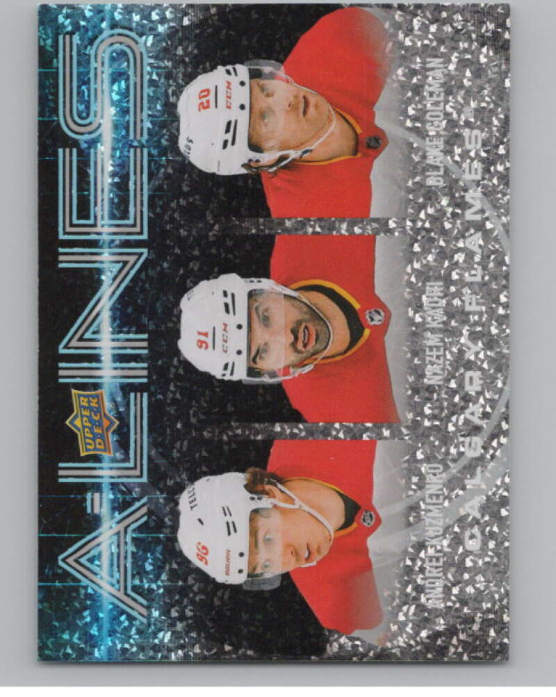 2024-25 Upper Deck A-Lines #AL-5 Andrei Kuzmenko/Nazem Kadri/Coleman  V102318 Image 1