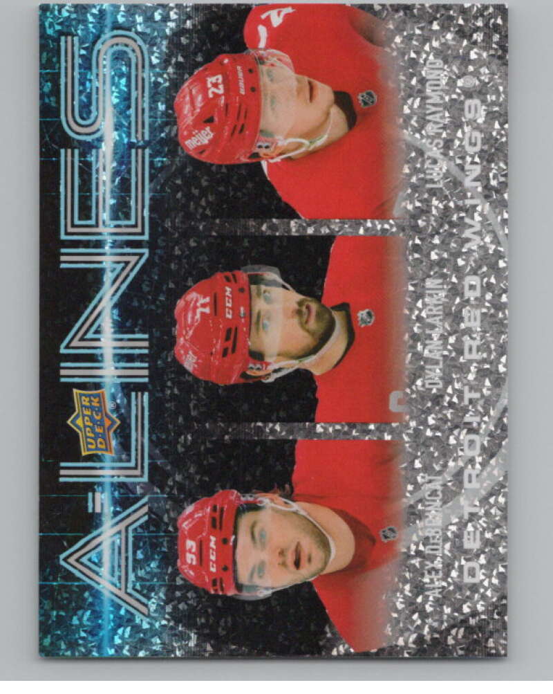 2024-25 Upper Deck A-Lines #AL-11 Alex DeBrincat/Dylan Larkin/Raymond  V102321 Image 1