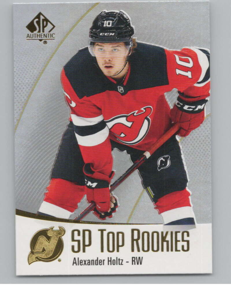 2021-22 SP Authentic Top Rookies #TR-2 Alexander Holtz Devils  V102333 Image 1