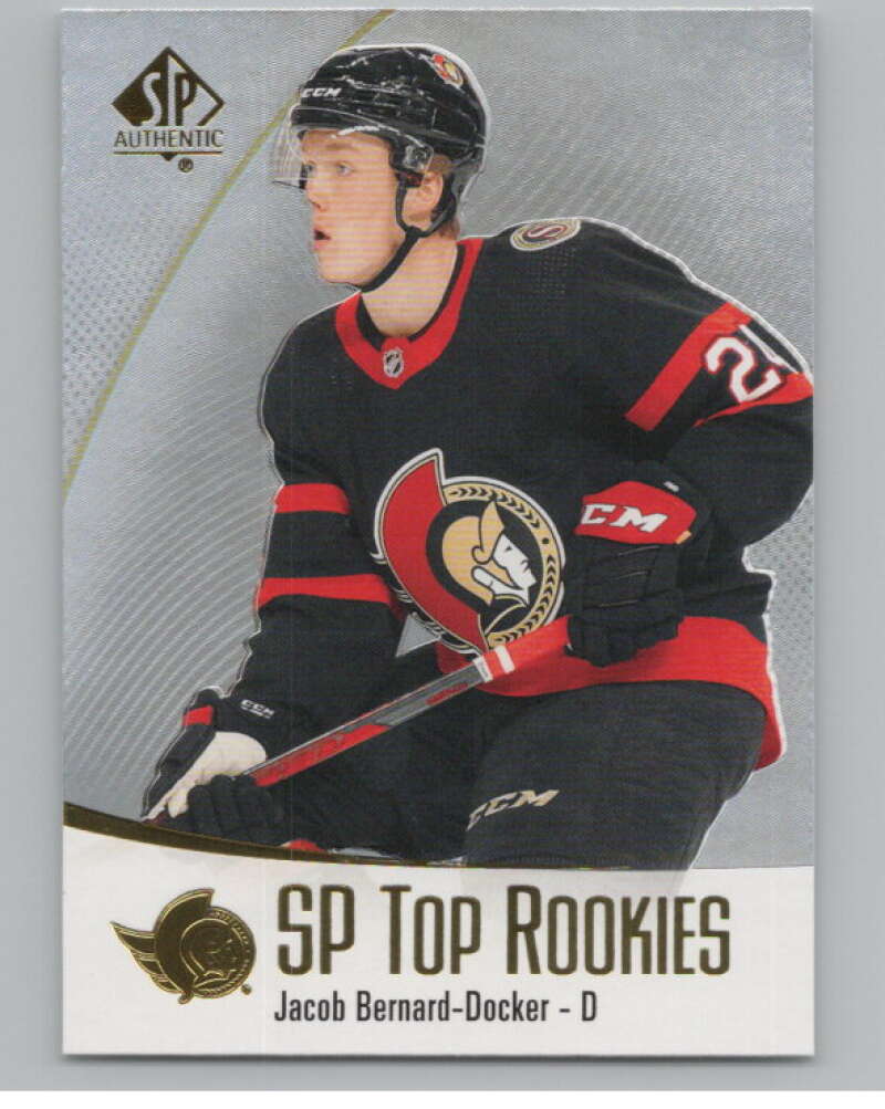 2021-22 SP Authentic Top Rookies #TR-4 Jacob Bernard-Docker Senators  V102334 Image 1