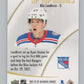 2021-22 SP Authentic Top Rookies #TR-6 Nils Lundkvist  New York Rangers  V102336 Image 2