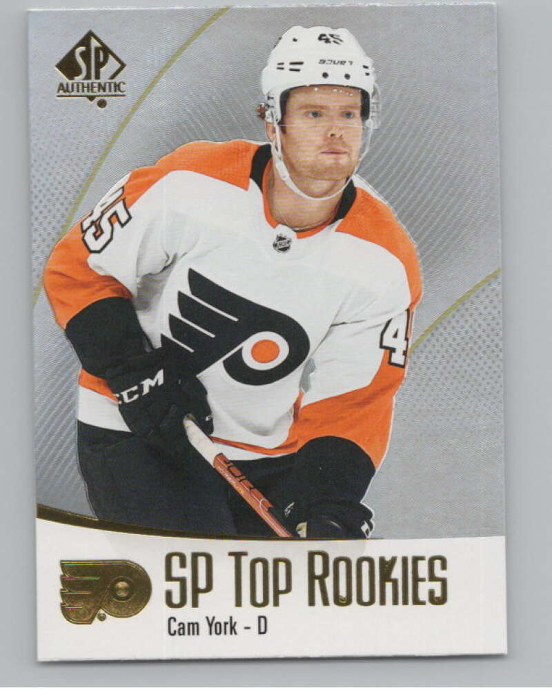 2021-22 SP Authentic Top Rookies #TR-7 Cam York  Philadelphia Flyers  V102337 Image 1