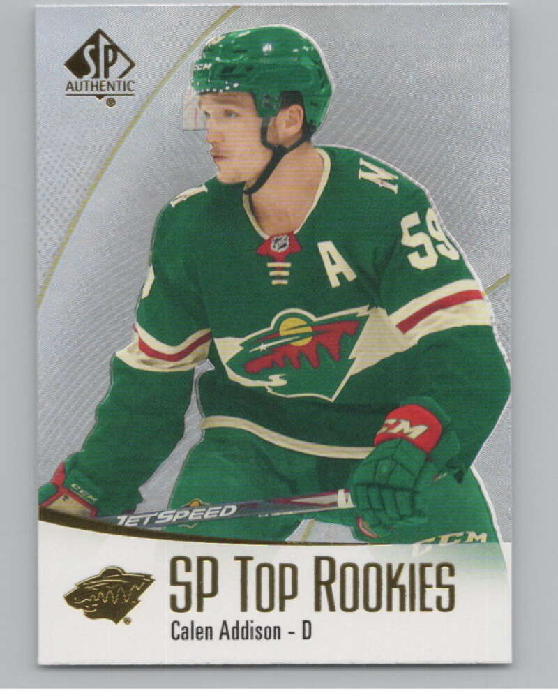 2021-22 SP Authentic Top Rookies #TR-10 Calen Addison  Minnesota Wild  V102339 Image 1