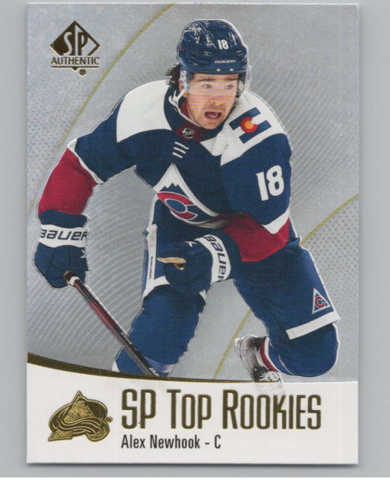 2021-22 SP Authentic Top Rookies #TR-12 Alex Newhook Avalanche  V102341 Image 1