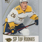 2021-22 SP Authentic Top Rookies #TR-15 Philip Tomasino Predators  V102342 Image 1