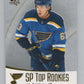 2021-22 SP Authentic Top Rookies #TR-22 Jake Neighbours Blues  V102347 Image 1