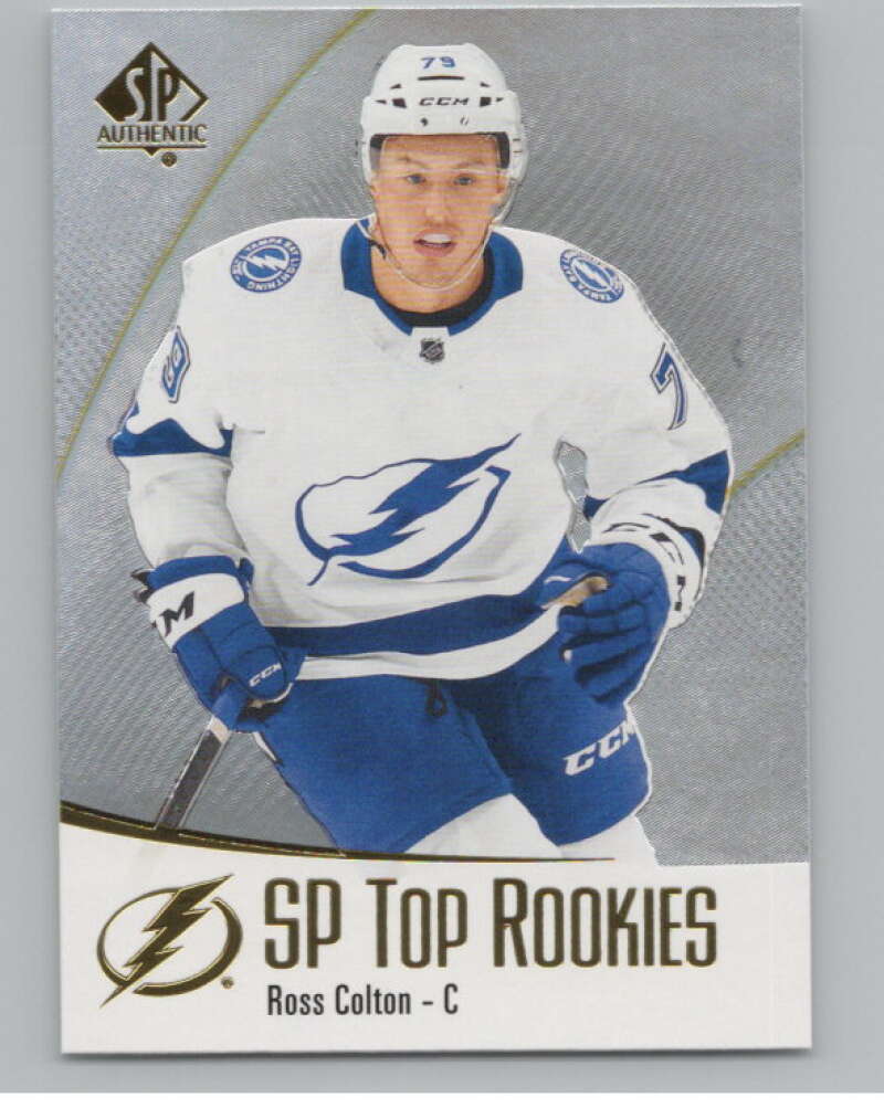 2021-22 SP Authentic Top Rookies #TR-24 Ross Colton Lightning  V102348 Image 1