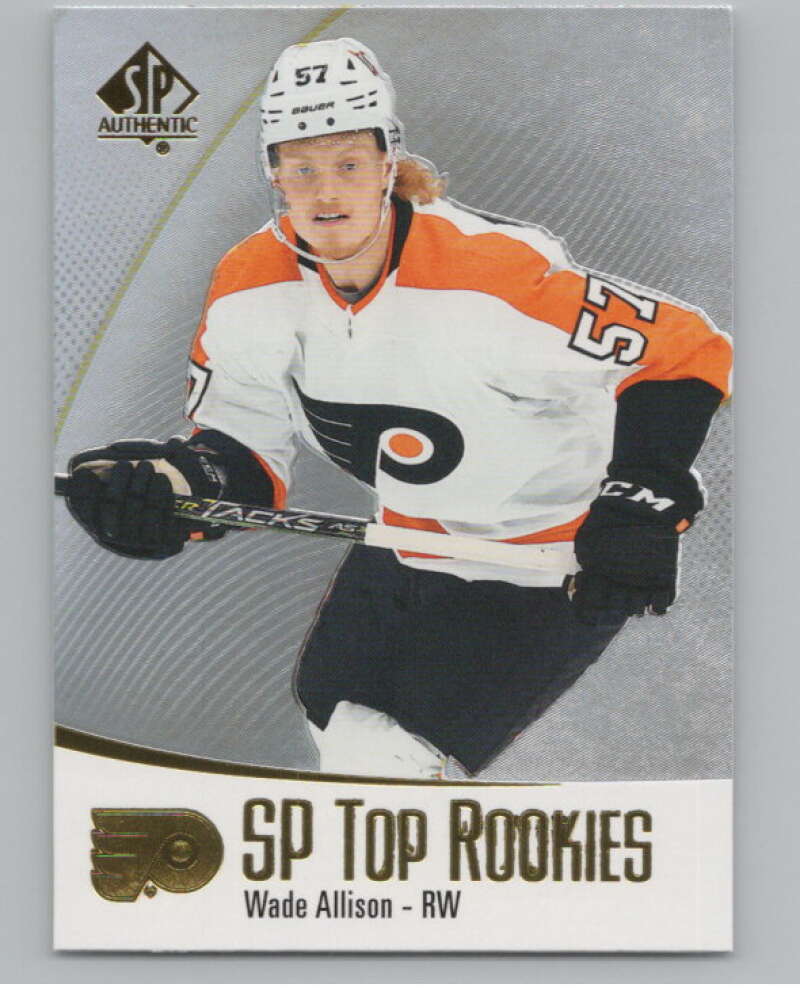 2021-22 SP Authentic Top Rookies #TR-27 Wade Allison Flyers  V102350 Image 1