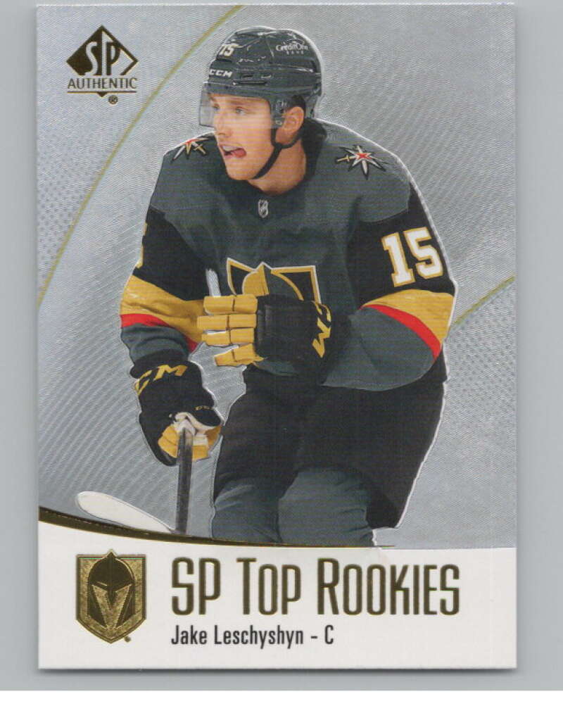 2021-22 SP Authentic Top Rookies #TR-28 Jake Leschyshyn Knights  V102351 Image 1