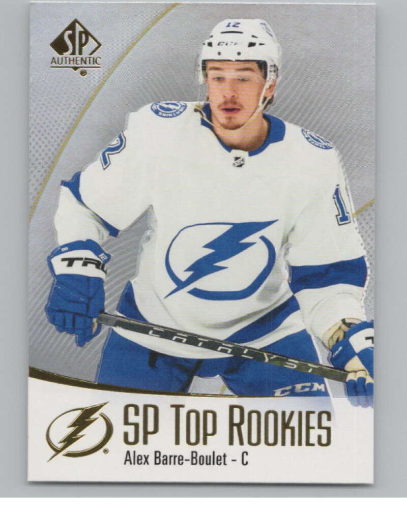 2021-22 SP Authentic Top Rookies #TR-36 Alex Barre-Boulet Lightning  V102359 Image 1