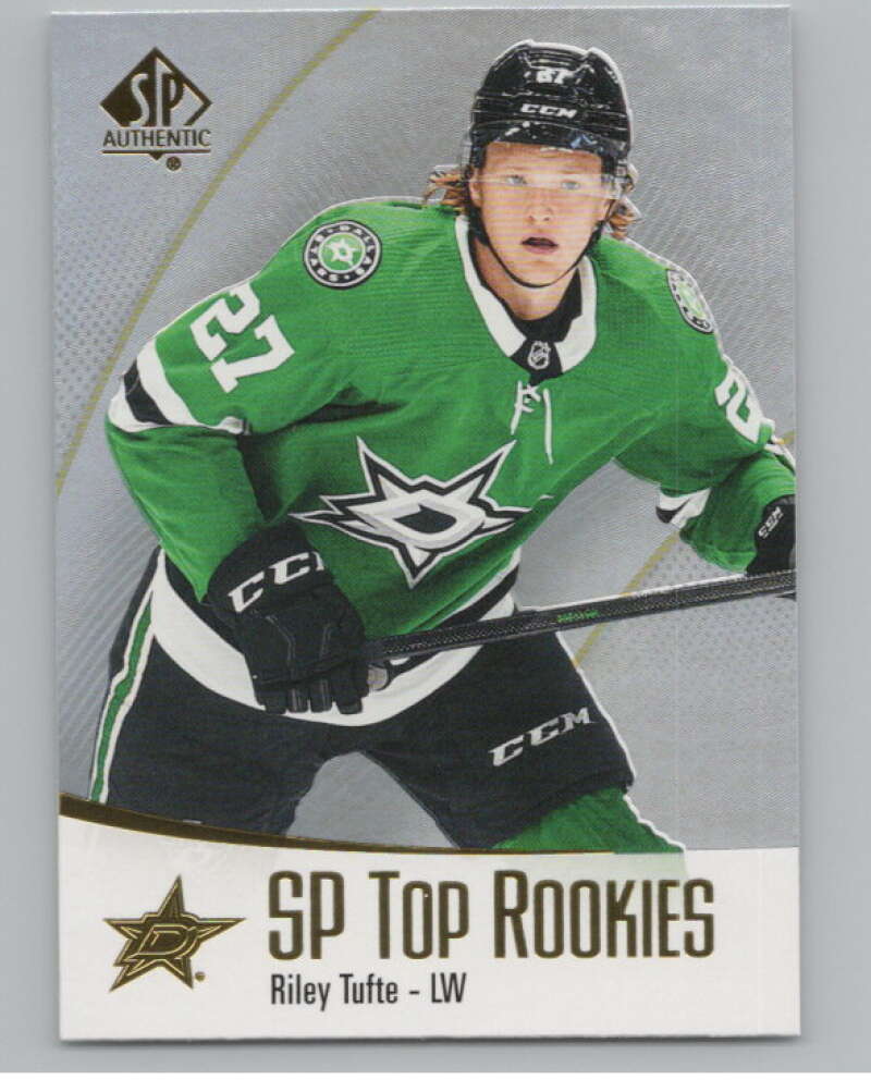 2021-22 SP Authentic Top Rookies #TR-37 Riley Tufte  Dallas Stars  V102360 Image 1