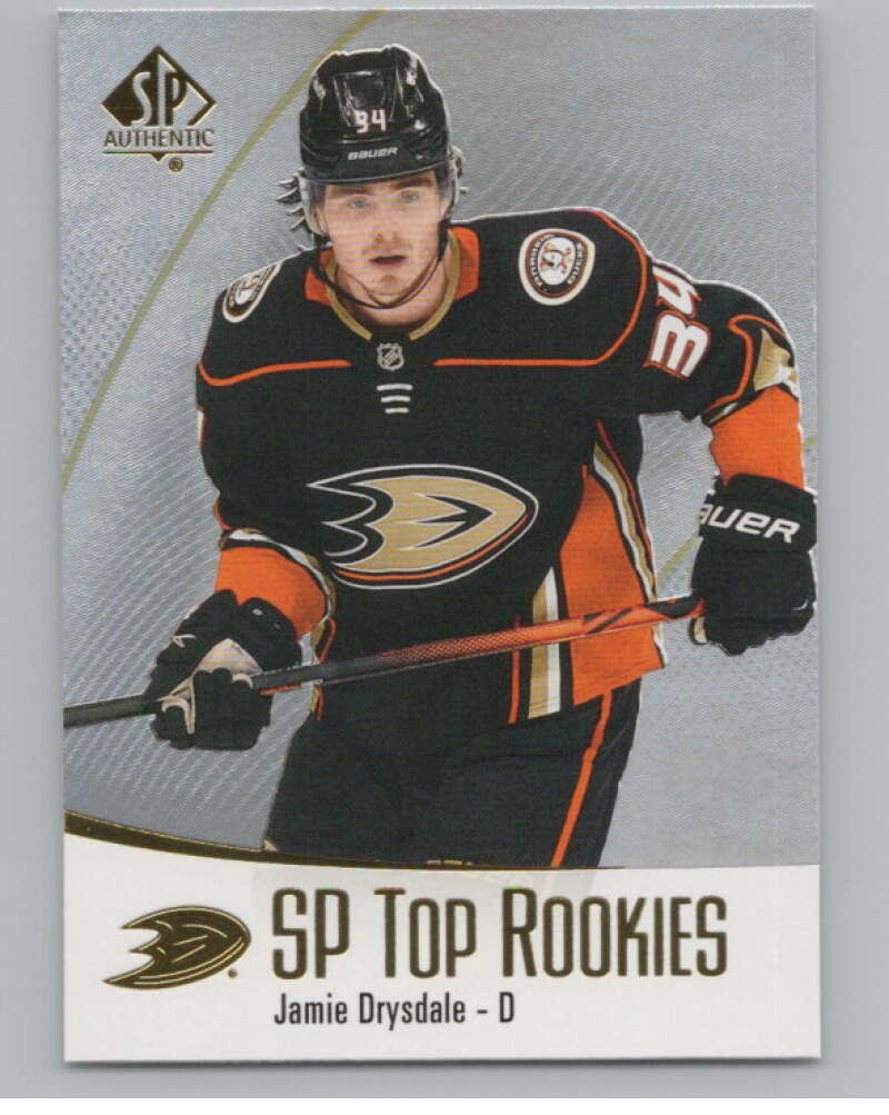 2021-22 SP Authentic Top Rookies #TR-39 Jamie Drysdale  Anaheim Ducks  V102362 Image 1