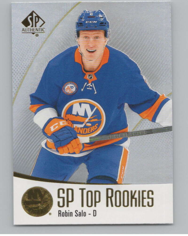 2021-22 SP Authentic Top Rookies #TR-43 J.J. Peterka  Buffalo Sabres  V102364 Image 1