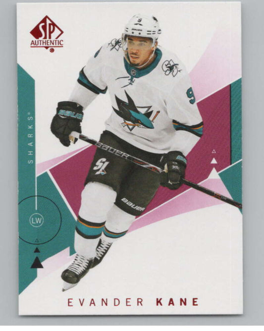 2018-19 SP Authentic Limited Red #6 Evander Kane   V102369 Image 1