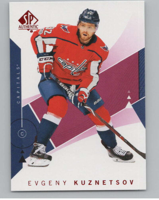 2018-19 SP Authentic Limited Red #32 Evgeny Kuznetsov   V102385 Image 1