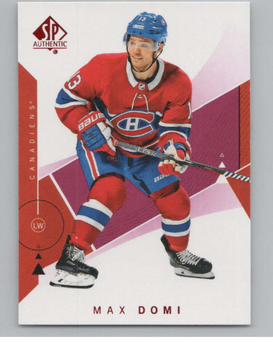 2018-19 SP Authentic Limited Red #44 Max Domi   V102394 Image 1
