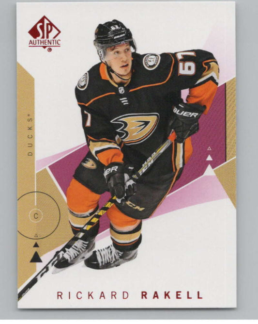 2018-19 SP Authentic Limited Red #58 Rickard Rakell   V102400 Image 1