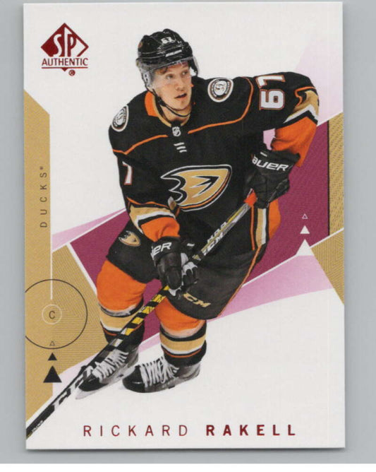 2018-19 SP Authentic Limited Red #58 Rickard Rakell   V102401 Image 1