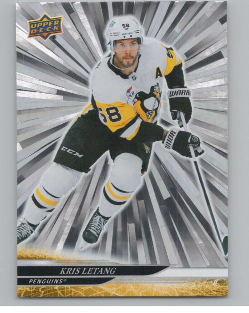 2024-25 Upper Deck Outburst Silver #143 Kris Letang Pittsburgh Penguins  V102416 Image 1