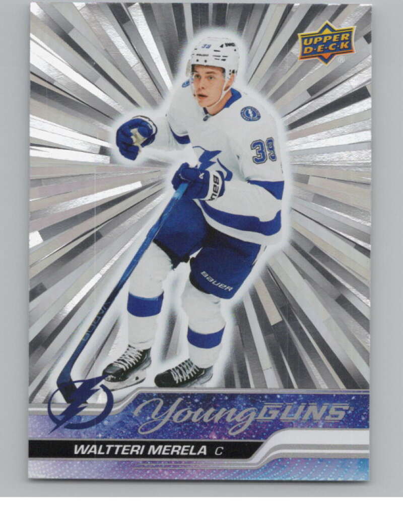 2023-24 Upper Deck Outburst #454 Waltteri Merela Young Guns RC Rookie   V102419 Image 1