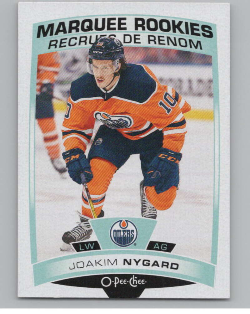 2019-20 O-Pee-Chee #645 Joakim Nygard  RC Rookie Edmonton Oilers  V102435 Image 1