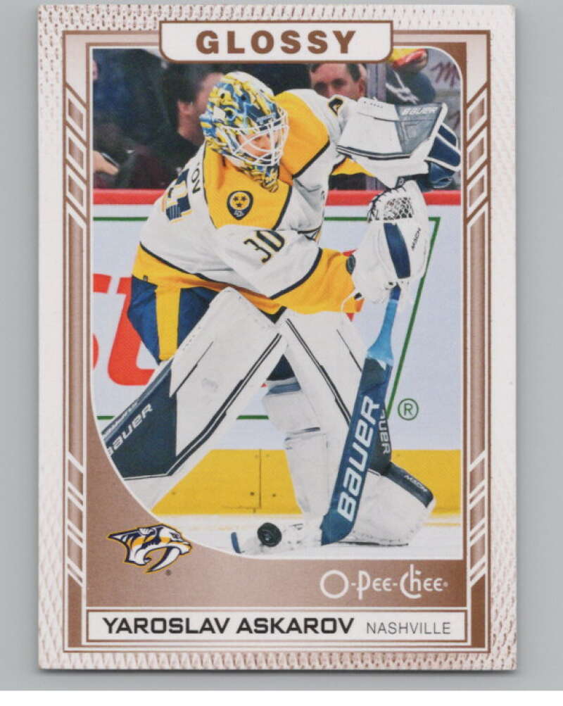 2023-24 Upper Deck OPC Glossy #R-15 Yaroslav Askarov RC Rookie  V102445 Image 1