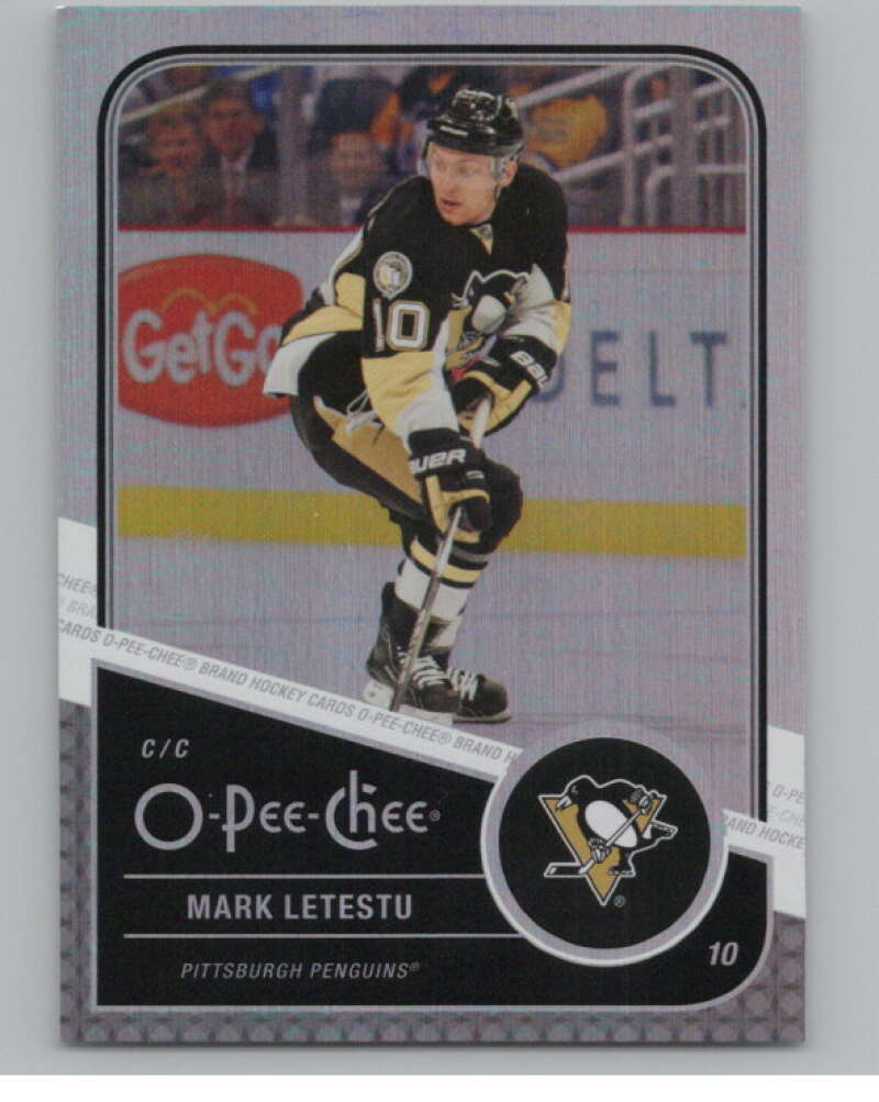 2011-12 Upper Deck O-Pee-Chee Rainbow #448 Mark Letestu Penguins  V102455 Image 1