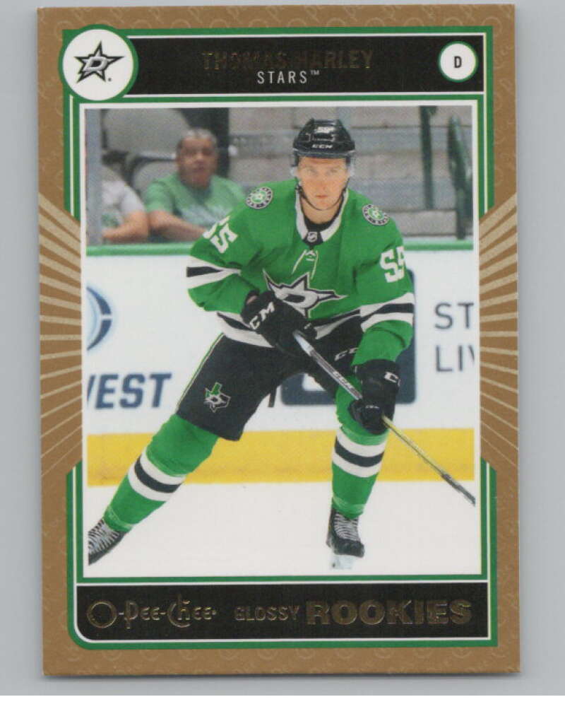 2020-21 O-Pee-Chee Glossy Rookies Bronze #R-16 Thomas Harley RC Rookie  V102456 Image 1