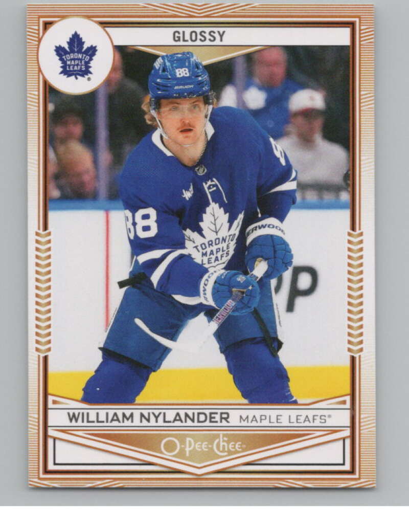 2024-25 Upper Deck O-Pee-Chee Glossy #OG-4 William Nylander Leafs  V102458 Image 1