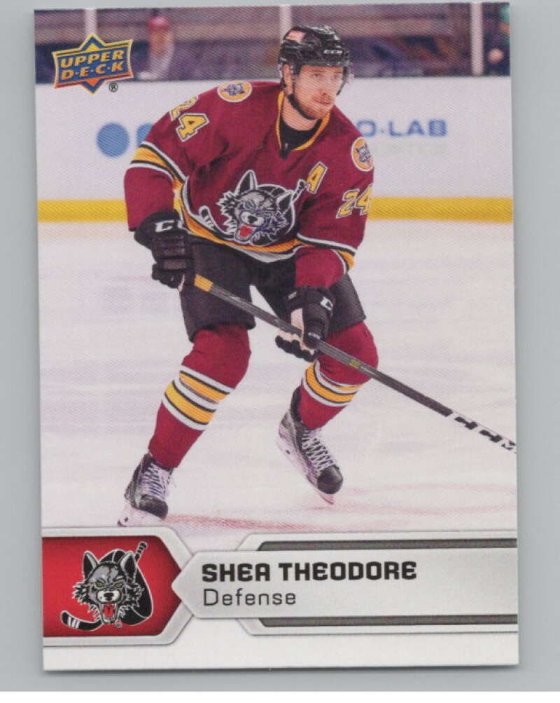 2017-18 Upper Deck AHL #121 Shea Theodore  SP Chicago Wolves  V102479 Image 1