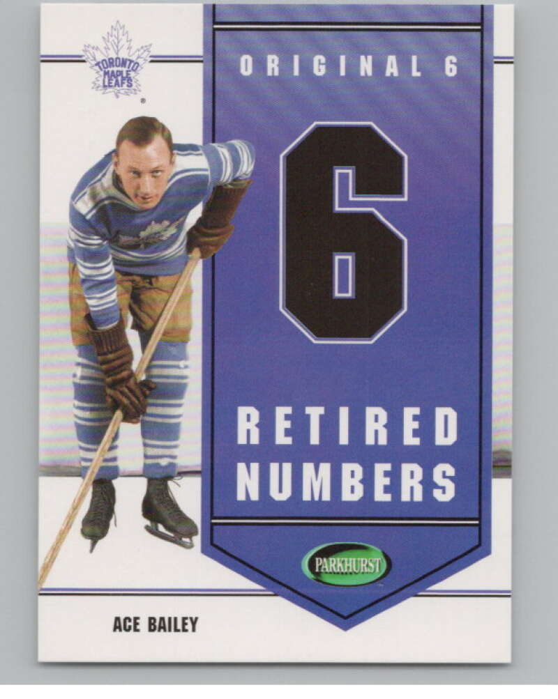 2003-04 Parkhurst Original Six Toronto Inserts #T2 Ace Bailey Leafs  V102480 Image 1