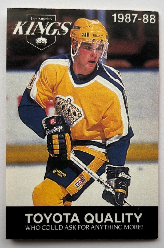 Los Angeles Kings 1987-88 Official Hockey Team Pocket Schedule V102512 Image 1