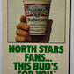 Minnesota North Stars 1987-88 Official Hockey Team Pocket Schedule V102514 Image 2
