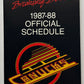 Vancouver Canucks 1987-88 Official Hockey Team Pocket Schedule V102525 Image 1