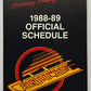 Vancouver Canucks 1988-89 Official Hockey Team Pocket Schedule V102526 Image 1