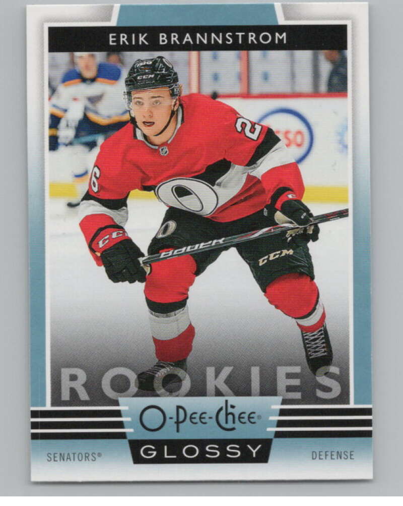 2019-20 Upper Deck OPC Glossy Rookies #R-2 Erik Brannstrom  V102528 Image 1